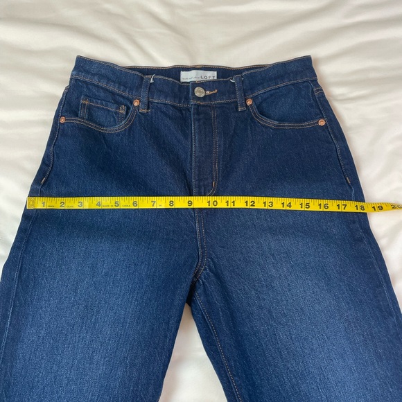 Loft “The Straight” Dark Wash Denim - Picture 15 of 15